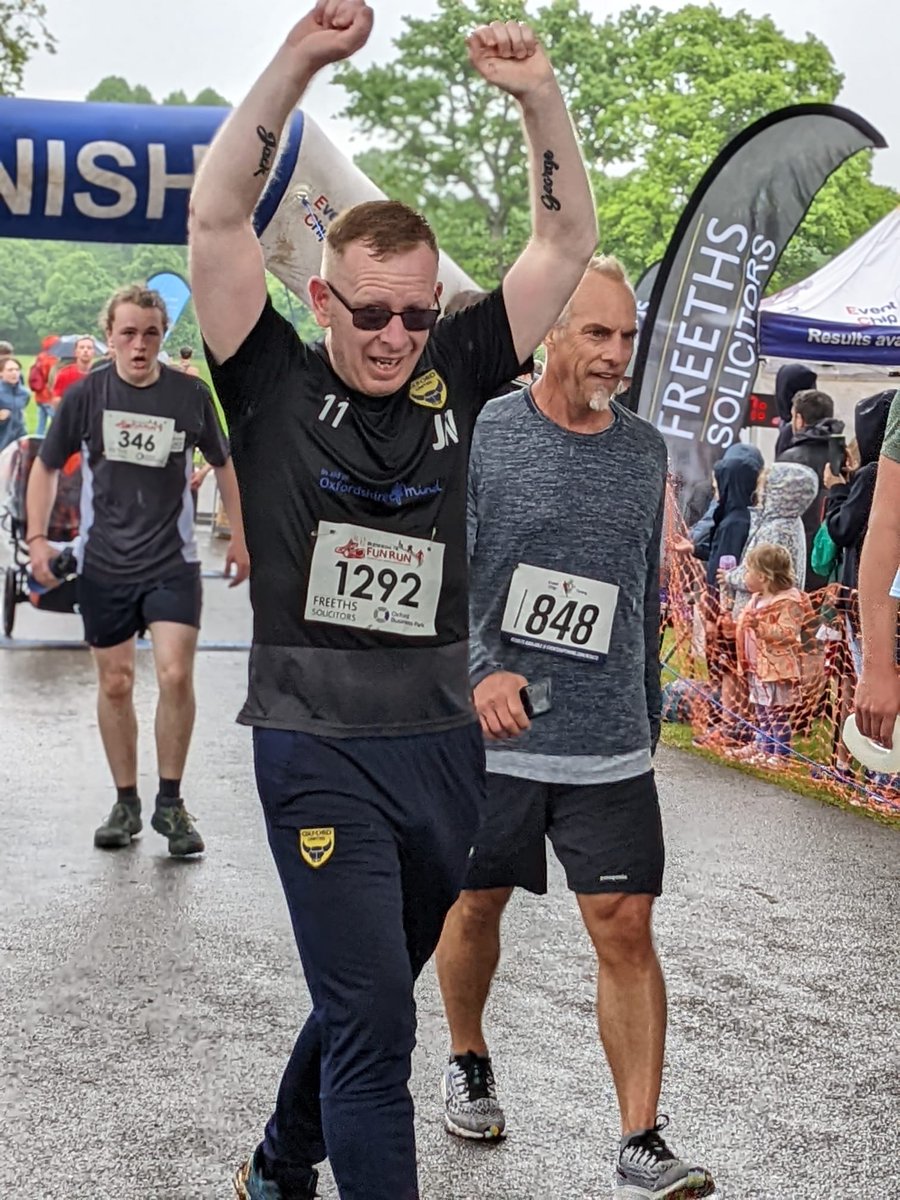 JoeOUFC's tweet photo. That feeling when you cross the line of the 11th 7kπ₯³
Thank you to the Fanatics, Oxford United FC, the amazing Oxford fans and the Beauchamp family & friends.
A special mention for Joey Beauchamp. An Oxford boy who was the very best π
#RunForJoey #OUFC
https://t.co/apGNmwZxmb https://t.co/nr8TDQsOdU