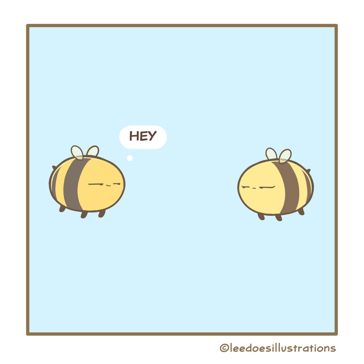 leedoesart's tweet photo. 🐝💛 #bee #love #comic #illustration https://t.co/TOBb5dPDIX