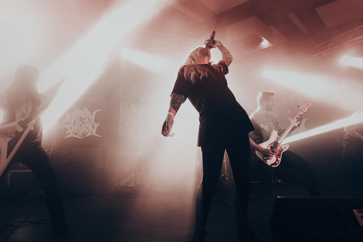 Venomprison's tweet photo. Born from chaos
Place of darkness
Between Earth and Hades 
Father of death 
EREBOS https://t.co/x64SHFPaVX