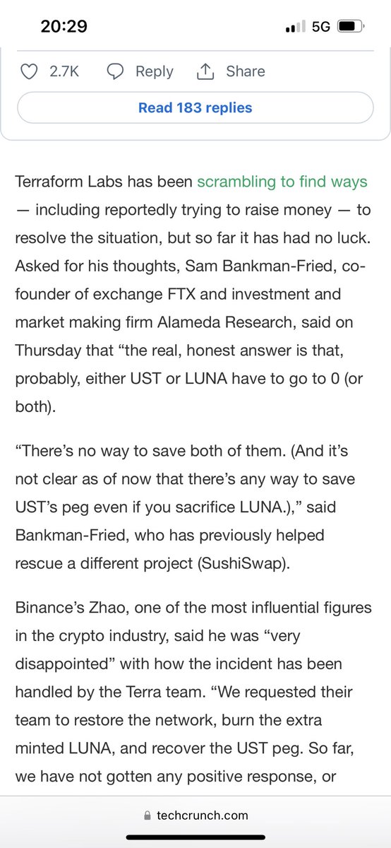Mx2_Sniper's tweet photo. $WLUNA $UST Just looked up “why will Luna get suspended to see if there’s any additional info and found this. Based on what was said there, is it still worth to hold onto it? https://t.co/4RQFNpq4tE