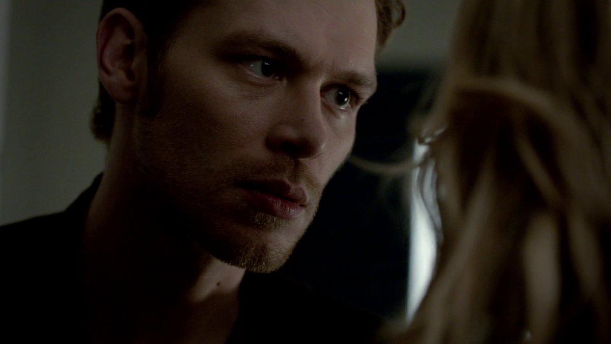 truzlii's tweet photo. Klaus wanted to kiss Caroline so bad https://t.co/aKpb9DGL3I