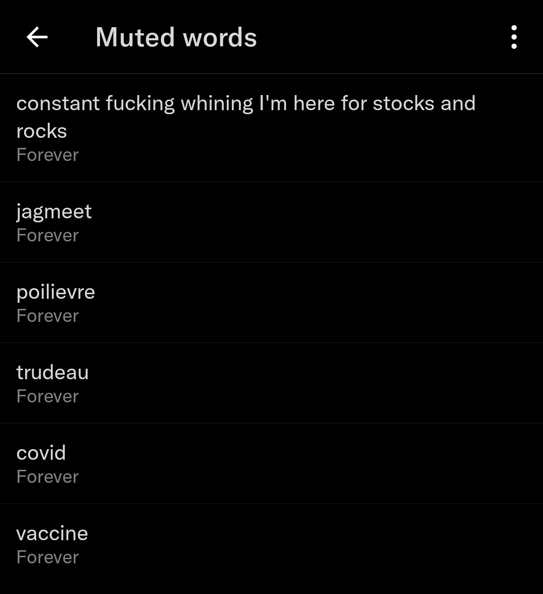 DPGEO's tweet image. Finally took it upon myself to mute a few words that will hopefully reduce some of the vitriol on my feed. I deleted FB years ago because it was unhealthy. 

Twitter seems much the same despite a ton of interesting opinions hidden a sea of BS. #rocksandstocks