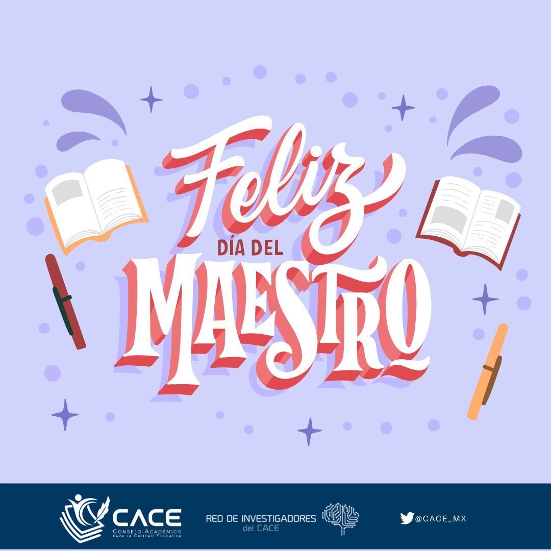 cace_mx's tweet photo. ¡Feliz día del Maestro y la Maestra!

¡Gracias pro todas tus enseñanzas! 👩‍🏫👨🏽‍🏫

#DiaDelMaestroYLaMaestra https://t.co/nzbPX5Vt3h