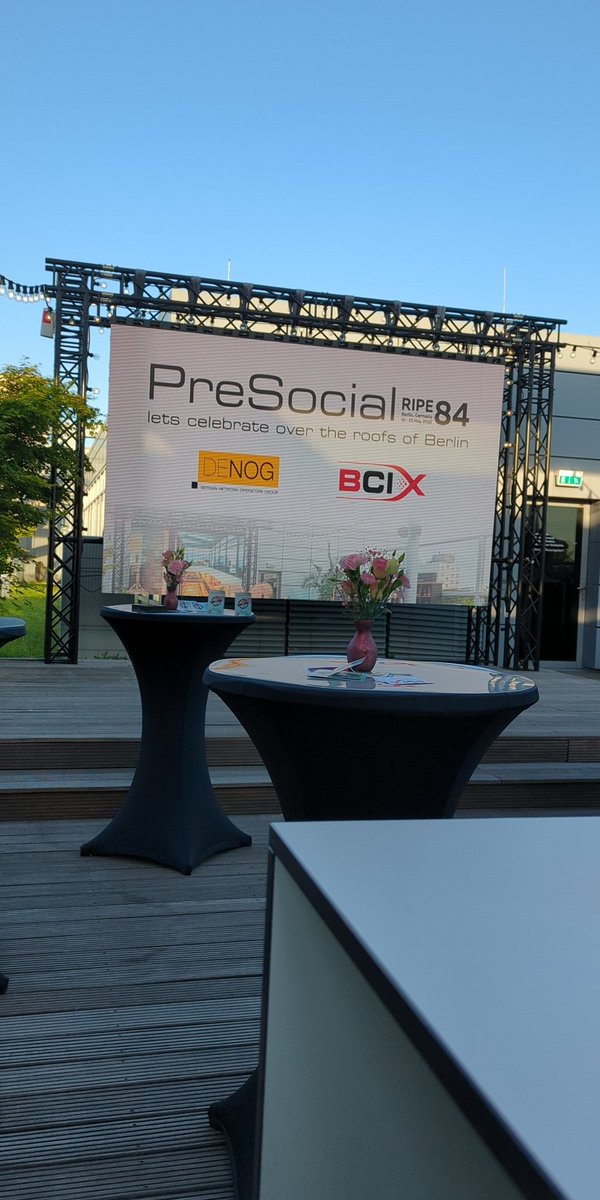 AS_207960's tweet photo. We're here at @DENOGnews PreSocial. Have fun trying to find your local AS207960 Representatives! https://t.co/YhjtiBag2i
