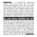 Photo by References | Fashion + Trash (@referencesnyc)