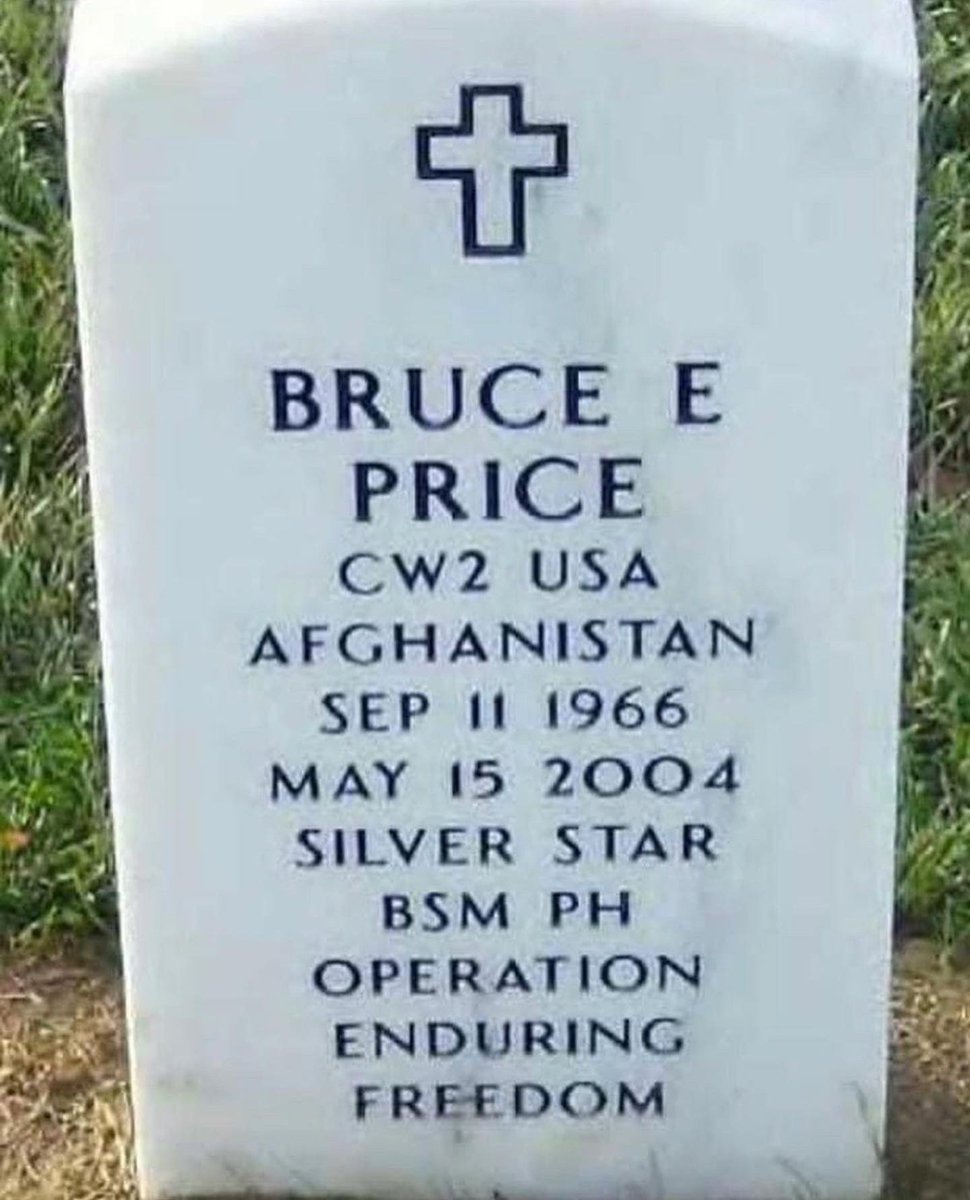 op_hawkeye's tweet photo. 5.15.2004 | CW3 Bruce Price πΊπΈ
#OpHawkeyeRemembers #BrucePrice #3rdSFG #3rdSpecialForcesGroup #DeOppressoLiber #SilverStar #BronzeStar #PurpleHeart
π https://t.co/p068fOZtMa
π https://t.co/JEZ0FEoDnL
π https://t.co/SfRwKkyb4Q
π° https://t.co/x3AgubGSo0 https://t.co/YtyEHGqSlz