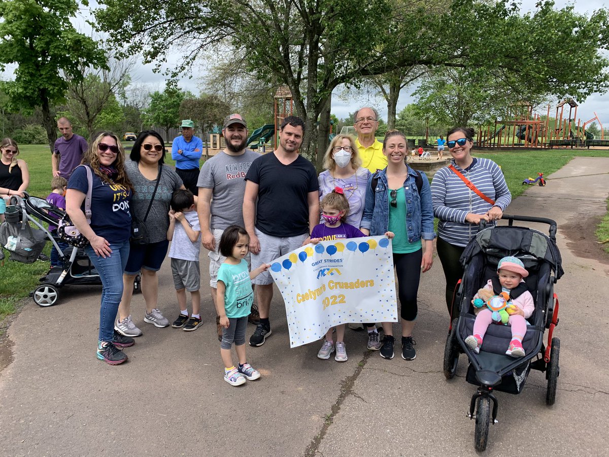 dr_monaghan's tweet image. Caelynn’s Crusaders showed up for @CF_GreatStrides Thanks to all who showed up and/or donated! ❤️❤️ #cfawareness #caelynnscrusaders #cfmonth @CF_Foundation @CFF_NJ fightcf.cff.org/site/TR/GreatS…