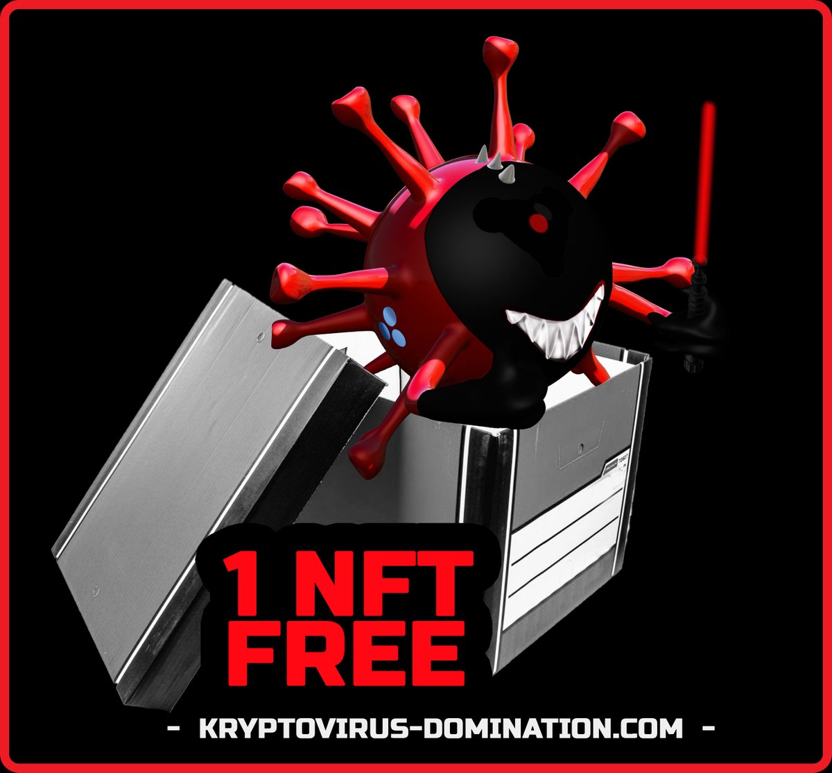 kryptovirus-domination.com/play/gift

#NFTdrop #NFTGiveaways