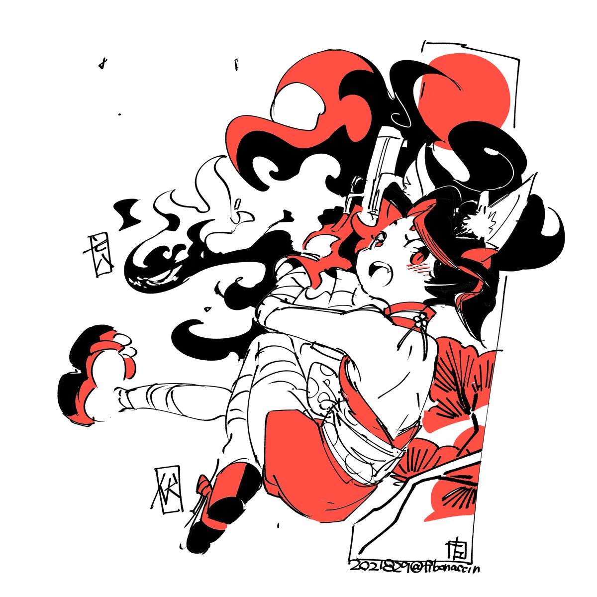 「再掲でもして気を紛らわす 」|左藤圭右🐟のイラスト