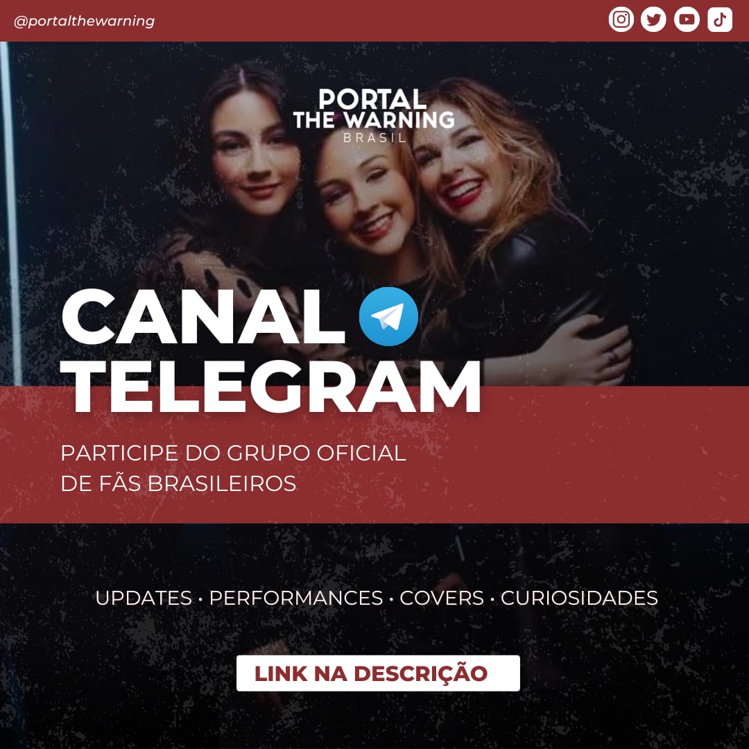 TWarningPortal's tweet image. AGORA TEMOS UM GRUPO NO TELEGRAM!! ✨
Não deixe de participar para receber notícias da melhor banda de meninas do mundo! 🥰
Acesse o link: t.me/portalthewarni…
E vem interagir com a gente!
#portal #thewarning #rocklikeagirl #telegram
