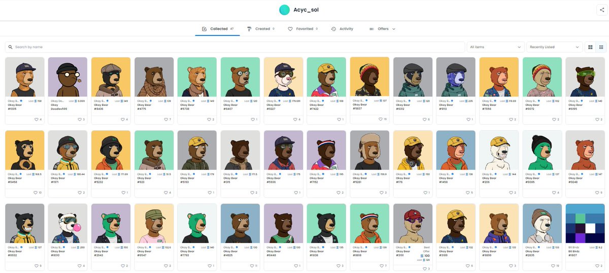 ACYC is feeling Okay👌

Holding $ACYC gets you exposure to 40+ <a href="/okaybears/">Okay Bears</a> 
Holding <a href="/ConsortiumKey/">Consortium Key</a> would have given you the alpha to pick one up yourself. 

Need a WL Spot for the <a href="/ConsortiumKey/">Consortium Key</a>?👇
1⃣ Like &amp; Retweet
2⃣ Follow <a href="/ConsortiumKey/">Consortium Key</a> 
3⃣ Tag 3 Friends

#WAGBO @Nate_Rivers
