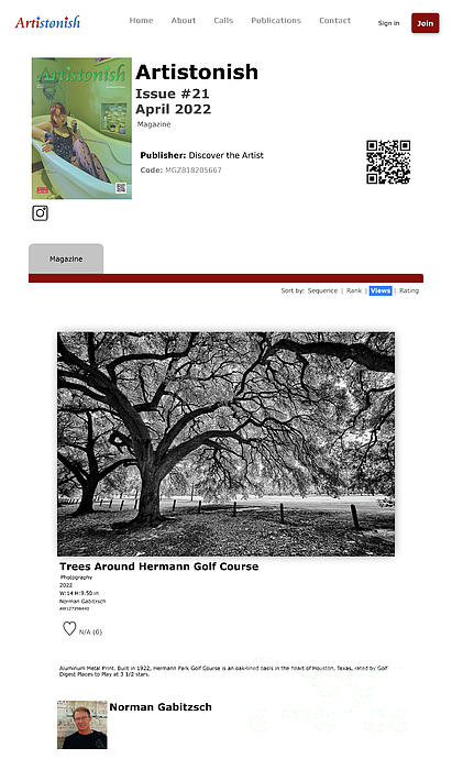 NormGa1's tweet photo. New artwork for sale! - "Artistonish Magazine Publication April 2022" - https://t.co/s1VilSi4YC @fineartamerica https://t.co/XuAwKblyFo
