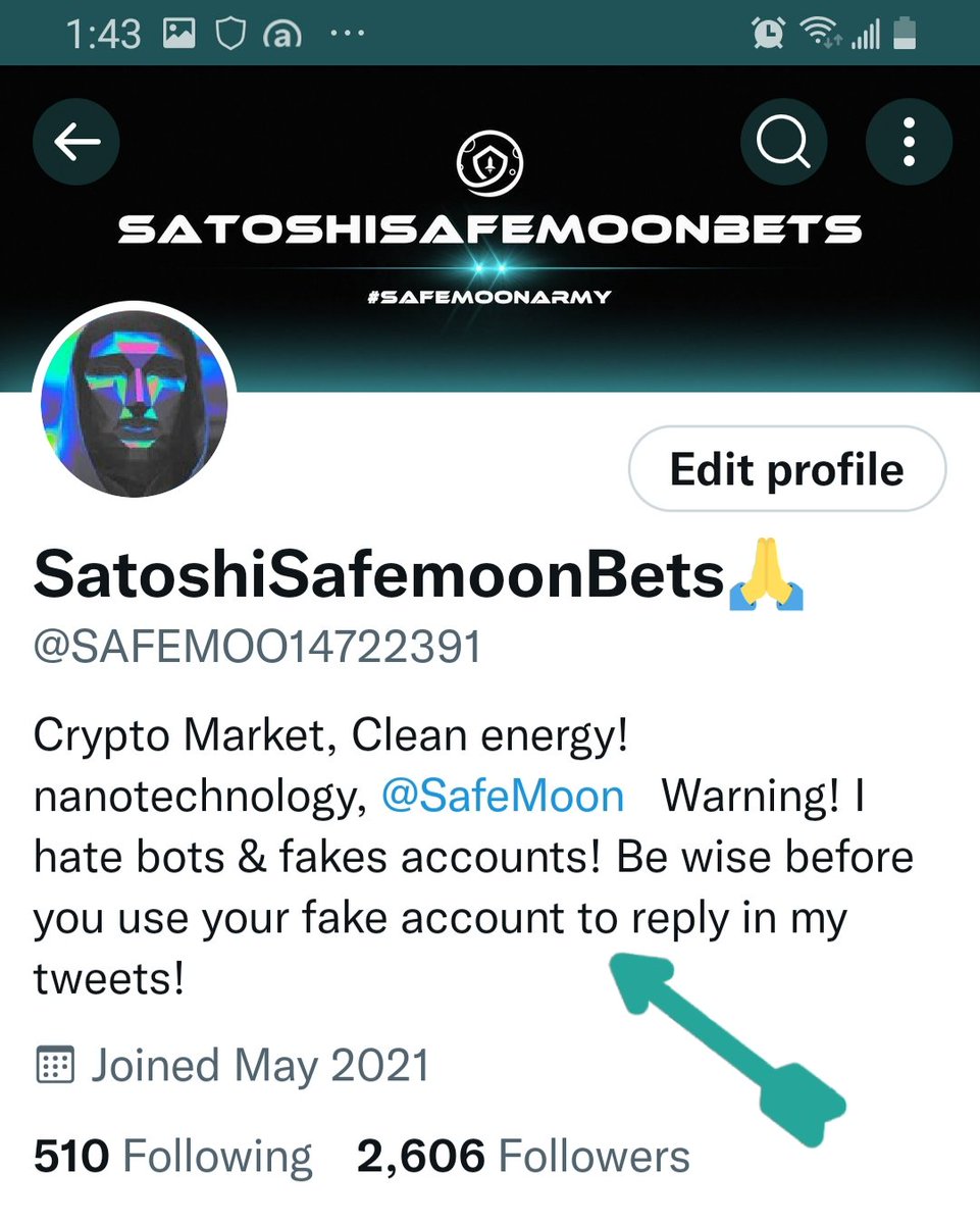 SAFEMOO14722391's tweet photo. #SAFEMOON #dogecoin #shibainu #BabyDoge #EverRise #EverGrowCoin @BitRiseToken #CrypterToken @rocketbusd #aiditoken #enhancetoken #Rreflecto #XRP #ADA $ECOIN #etherium #rematicegc #cronodes #bitcoin Read my profile before you use your fake account to comment! BE WISE! https://t.co/xQfNjQfLNA
