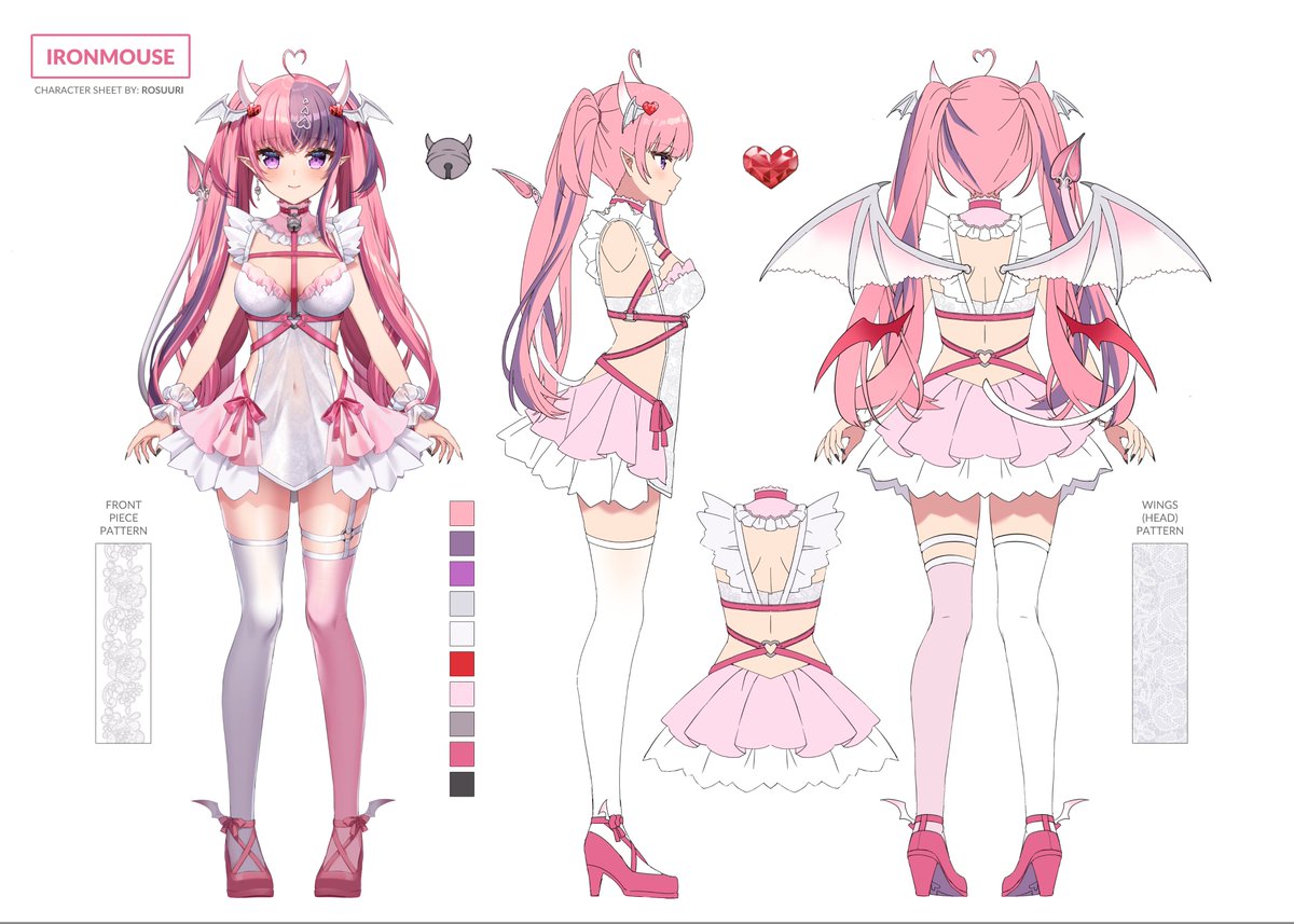 ironmouse's tweet photo. Thank you to my mama @rosuuri for this amazing reference sheet. My backside is no longer a mystery! https://t.co/iqM4z5bUfB