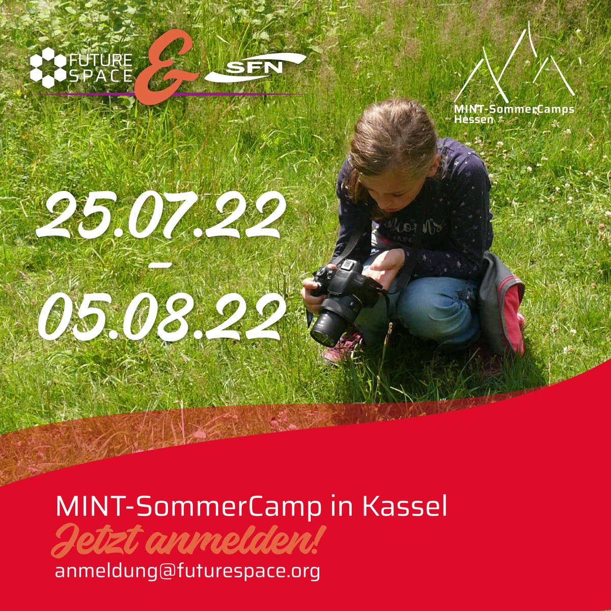 sfn_kassel's tweet photo. Jetzt anmelden zu unserem MINT-Sommercamp! https://t.co/QiEo1GVhKw