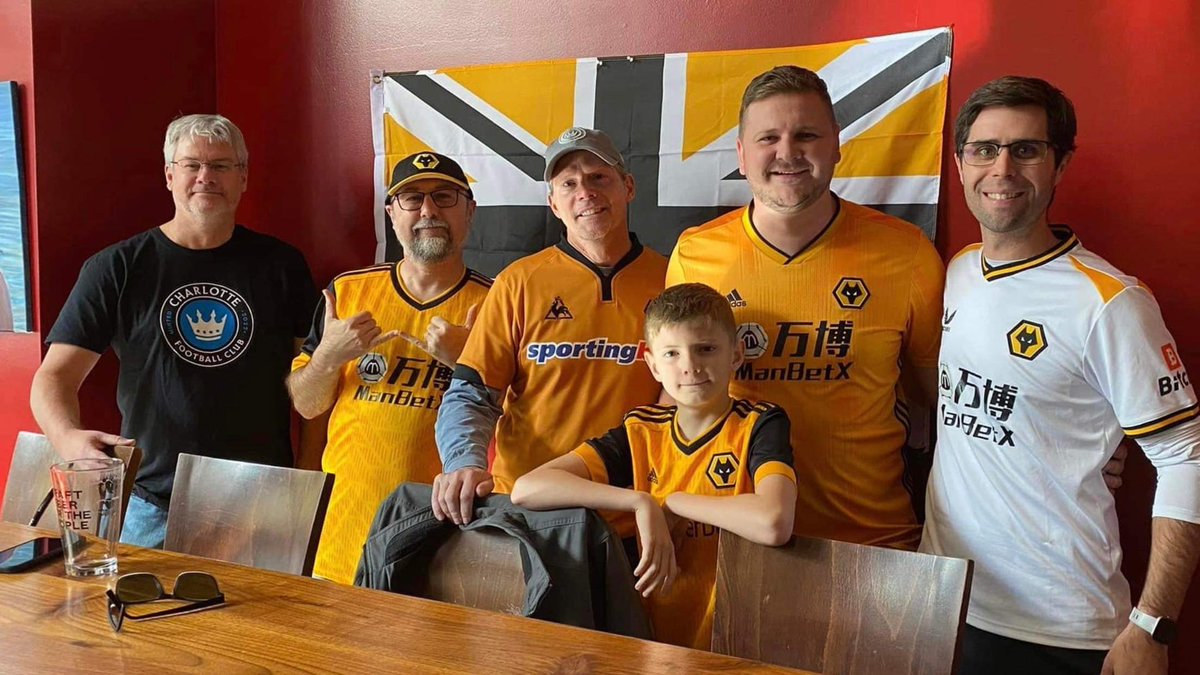 WolvesCharlotte's tweet photo. @Wolves Repping from Charlotte, NC USA! #WorldWideWolves #wolvesusa https://t.co/kwlgP7iGA5