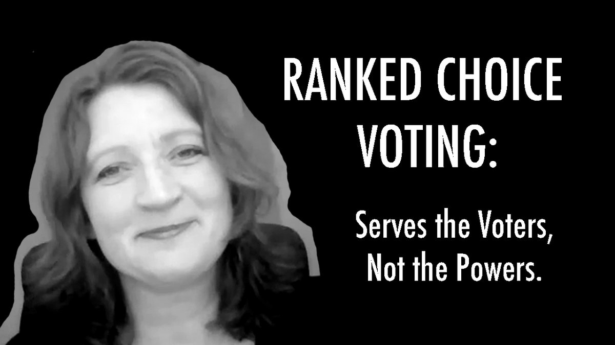 PlanetPorcupine's tweet photo. Do the Democrat and Republican parties fear #RankedChoiceVoting? Tiana Coleman, president @nhrcv answers in this short clip from the Planet Porcupine podcast: https://t.co/X1aUXvrw7M https://t.co/7ElPFmOs5i
