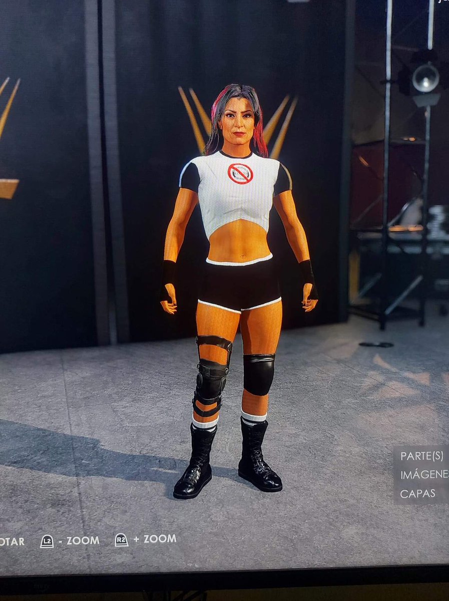 gilberto680's tweet photo. Iconic outfits of my dear Victoria @REALLiSAMARiE 🖤    #WWE #Victoria #WWE2K22 https://t.co/zLiegieI2w