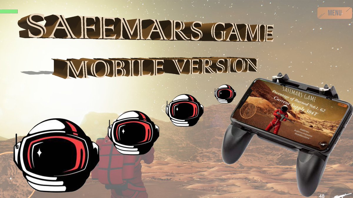 Safemartians's tweet photo. SAFEMARS MOBİLE VERSION  🚀

The pc version of our game is complete!

We are waiting for you to publish it with the mobile version.

mobile version will be with you very soon.

Stay with us!

#safemars #safemarsgame #safemarsmetaverse #safemarscasino #safemarsnft #btc
#Binance https://t.co/YoBkAHvh0m