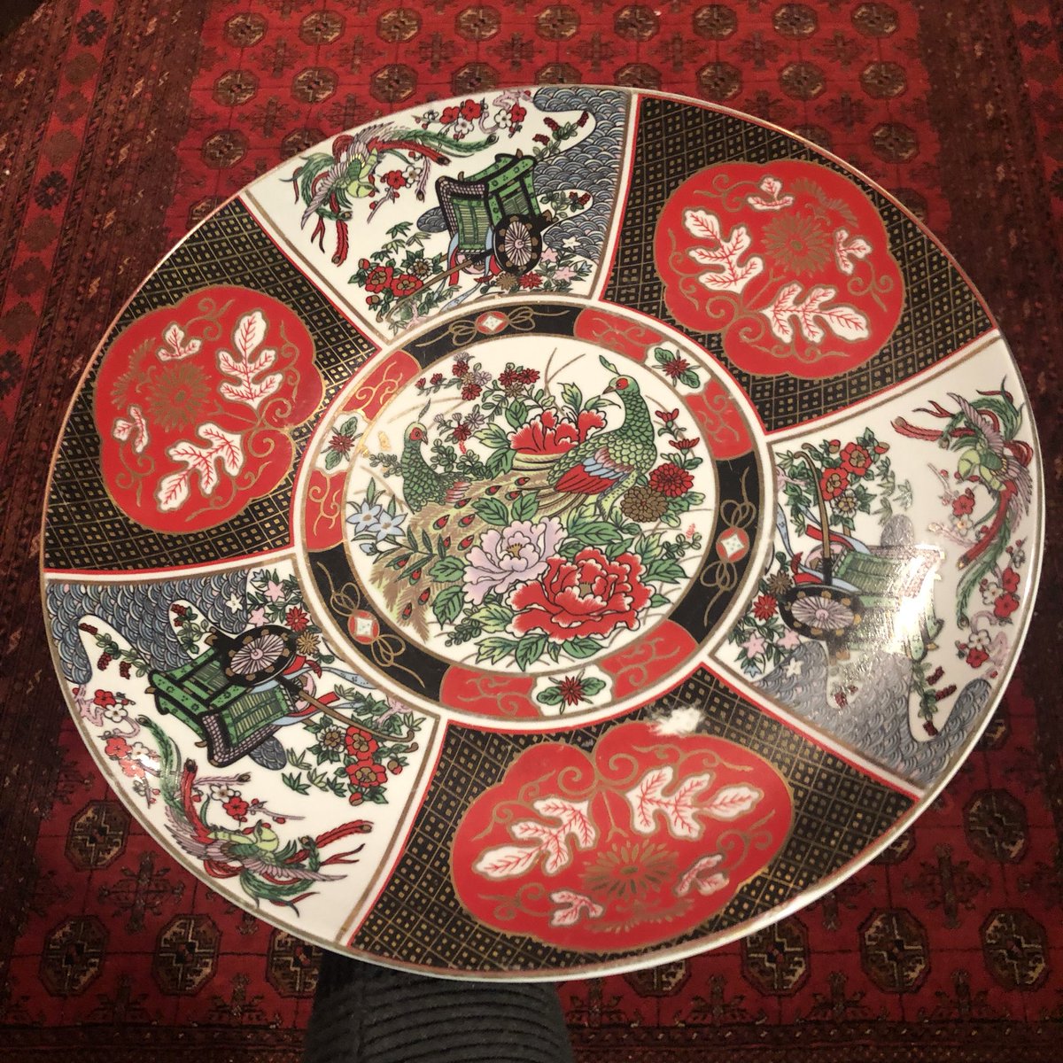 AfghanHistorian's tweet photo. There is a high probability that Afghan households abroad have this exact ghori (large serving plate). https://t.co/S2s2Z5zjem