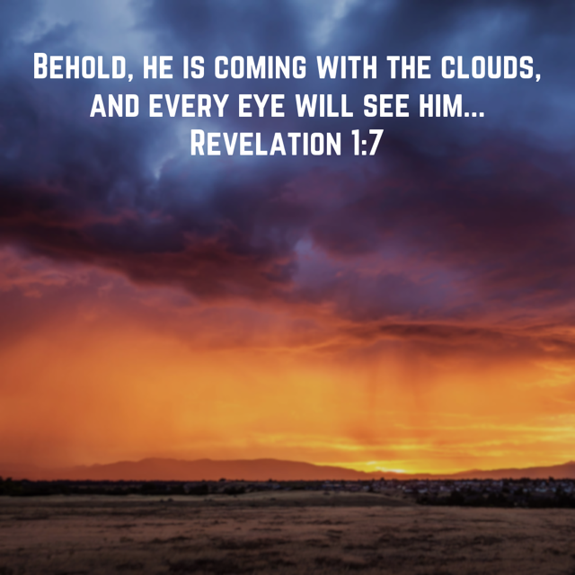 RedemptionMH's tweet photo. The Lord Jesus will return one day and every eye will see him. https://t.co/DEb0veIDbY
