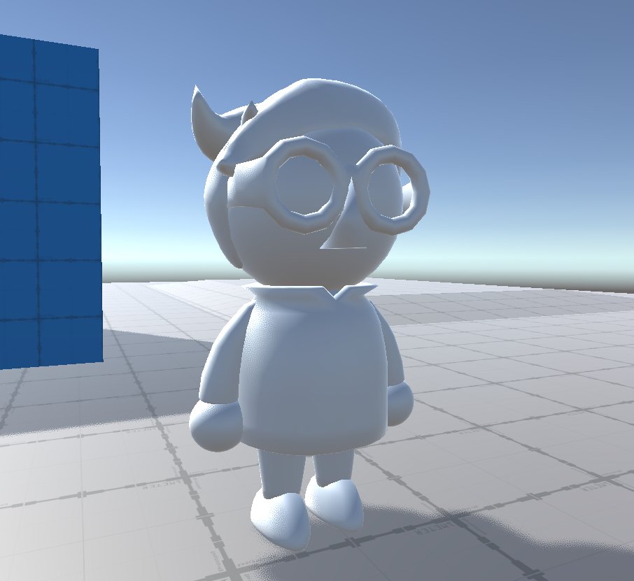 👓  Starting to feel pretty good about the placeholder customization options, here's the glasses, hair, and a shirt, with and without color. Let me know what you think!

#defenders4hire #indiedev #gamedev #Blender3d #3dmodeling #gamedevelopment #IndieGameDev #unity3d #art #games