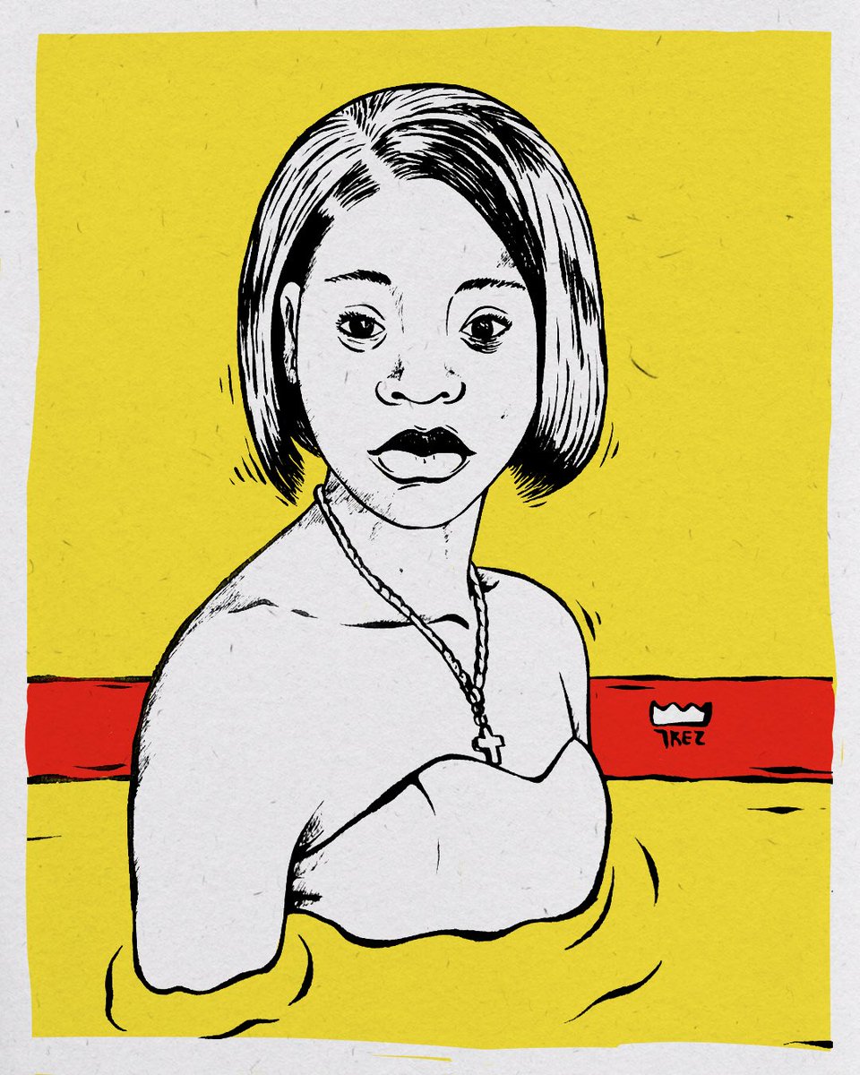 TrezVital's tweet photo. Haha quick handmade illustration I did yesterday for a beautiful Girl ✨ edit and colors on my iPhone #trezvital #vitalart #vitalartist #illustration #haitianartist https://t.co/yjzECIvU79