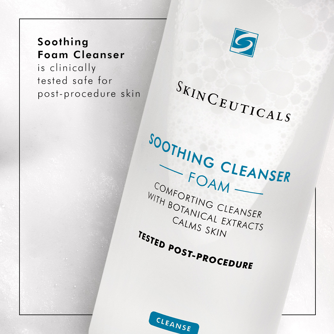 SkinCeuticals's tweet photo. Did you know #SkinCeuticals Soothing Cleanser is tested and safe for post-procedure skin?
This gentle cleansing foam features an effective high concentration of glycerin and cucumber extract, to comfort and soothe compromised skin.
#Cleanser #postprocedure https://t.co/FK6LryaDzv
