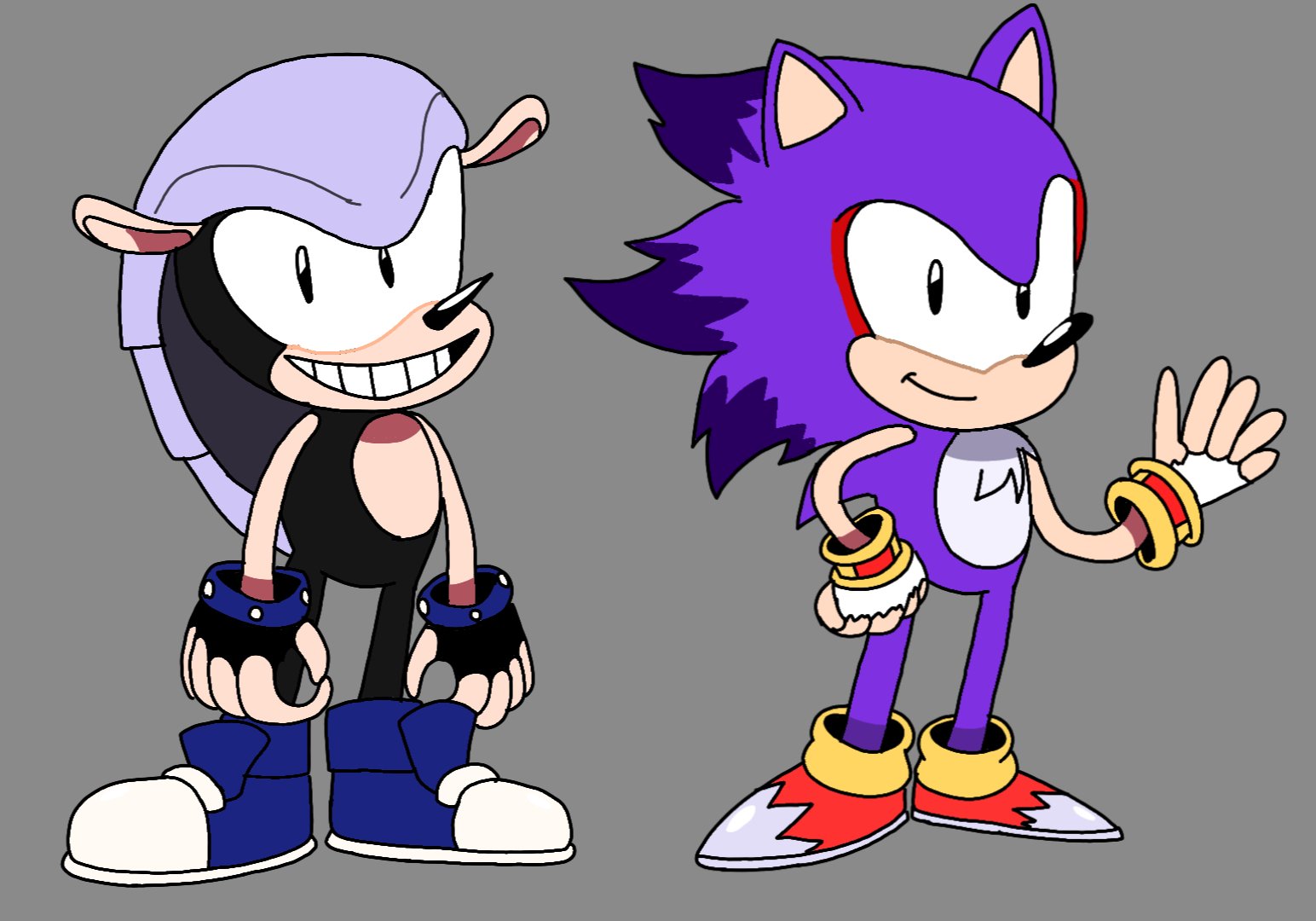 super melqui world on X: sonic cd:sonic meets majin mask sonic   / X