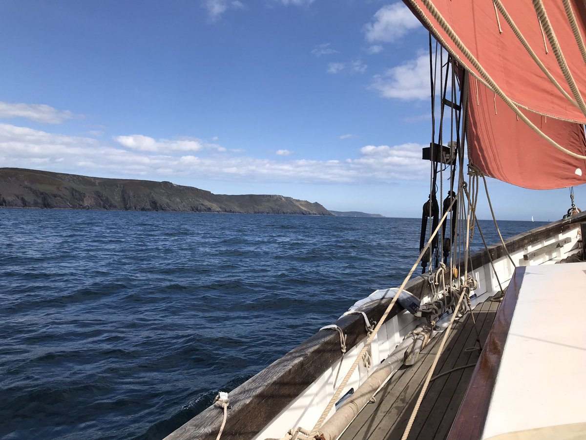 PassageLog's tweet image. guidingstar1907.com back on the water after lots of spring work