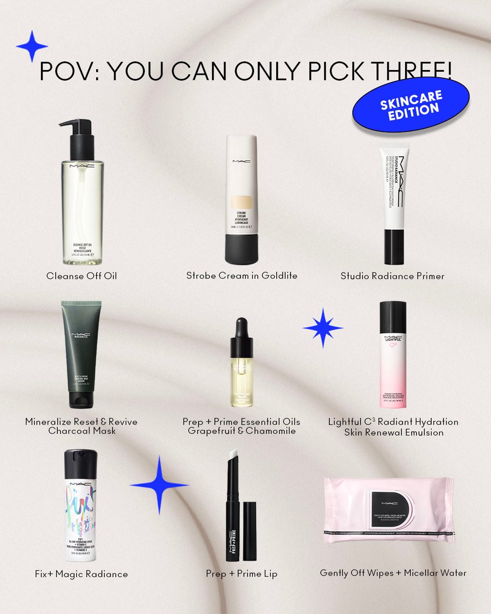 MACcosmetics's tweet photo. What dew you think? #MACSkincare #SkincareSunday https://t.co/uO8Ys4Gtjn