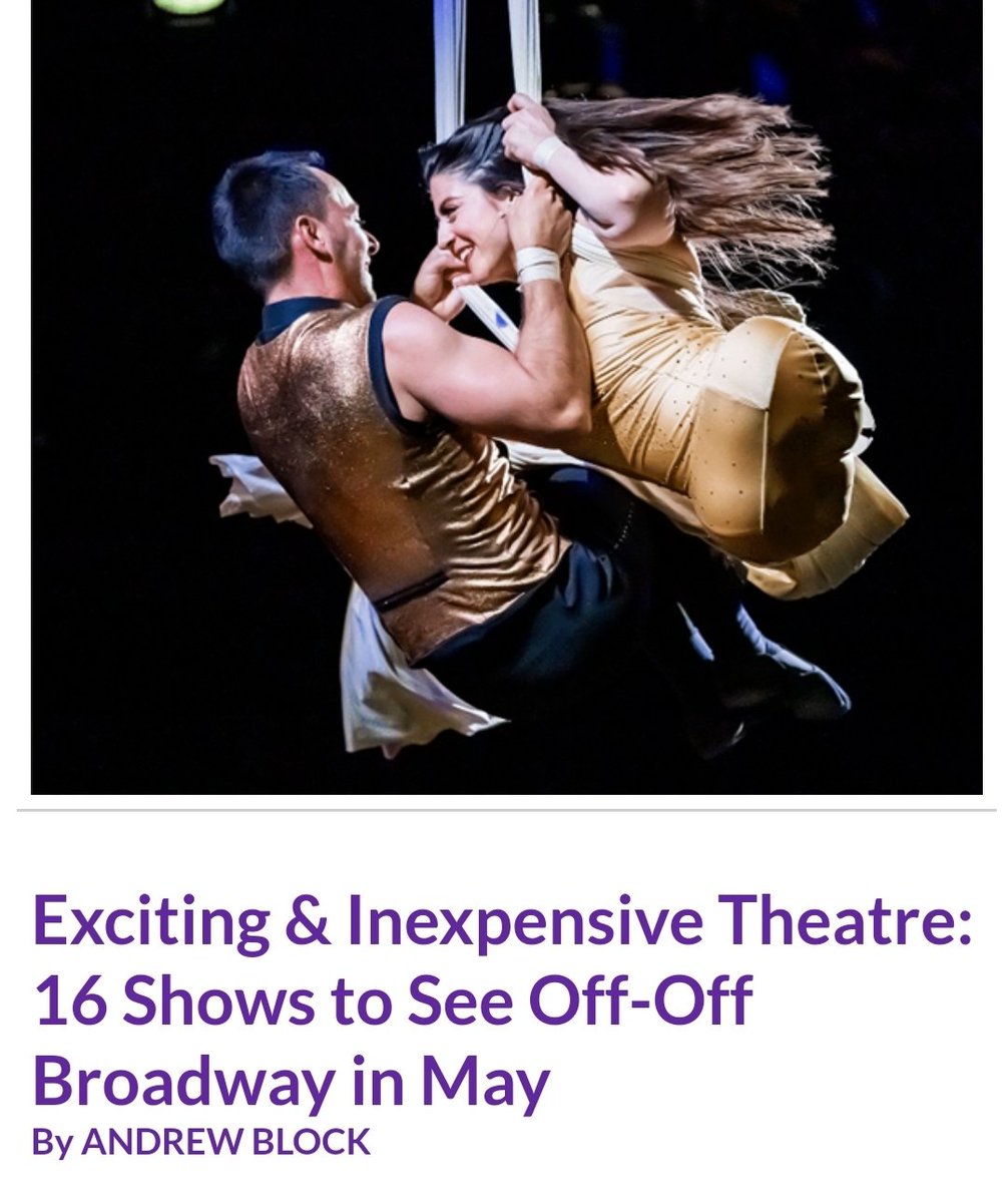 TDFNYC's tweet photo. Performances at @SheenCenter, @bricktheater, @herearts, @APACnyc and more are on this round up of great #OffOffBway shows you can see this month!
https://t.co/EZwwo2q7ny https://t.co/gkOw3S1f6I