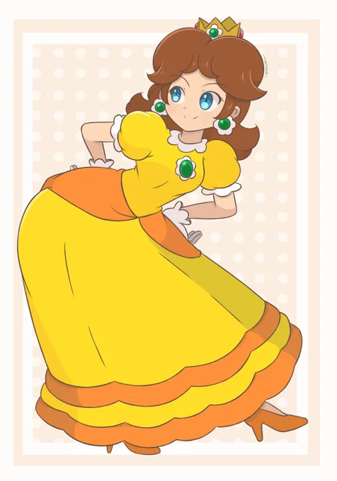 Daisy's Smash Ultimate Mural Art redrawn in my style! 