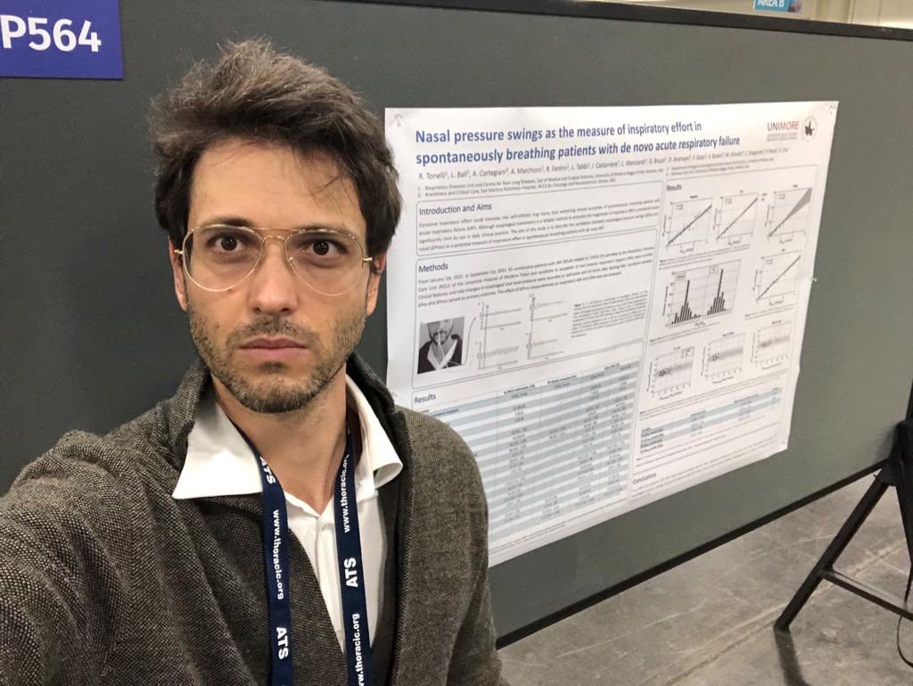 Great poster session at the #ATS2022. Talking about nasal pressure as a surrogate for inspiratory effort during ARF. Stay tuned 💥⁦<a href="/atscommunity/">American Thoracic Society (ATS)</a>⁩