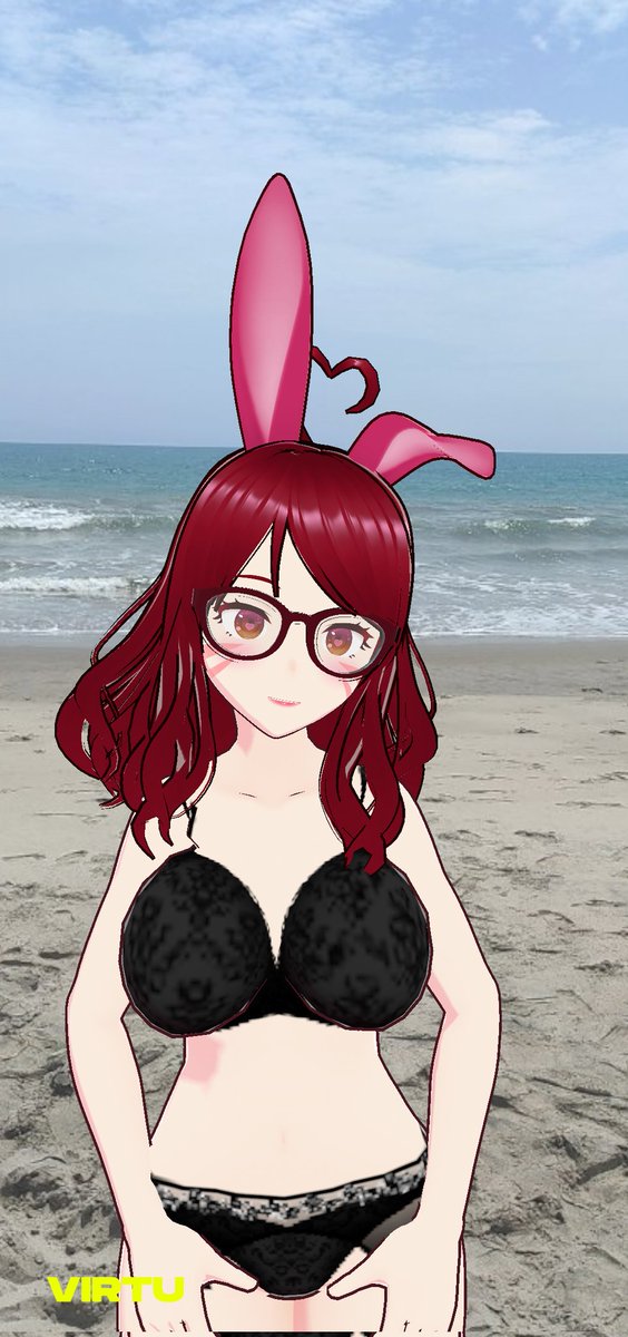 MashieruTsuki's tweet photo. Disfrutando de mi viaje a la playa~ Saludos conejitos, espero estén pasando un hermoso día 💕
Esta foto en la playa es gracias a @virtu_official 💕 Thanks to virtu I could take this lovely picture~
#Virtu #virtuapp #virtuandroid #vtuber #vstreamer #mashierutsuki https://t.co/fh2U8lQcX5