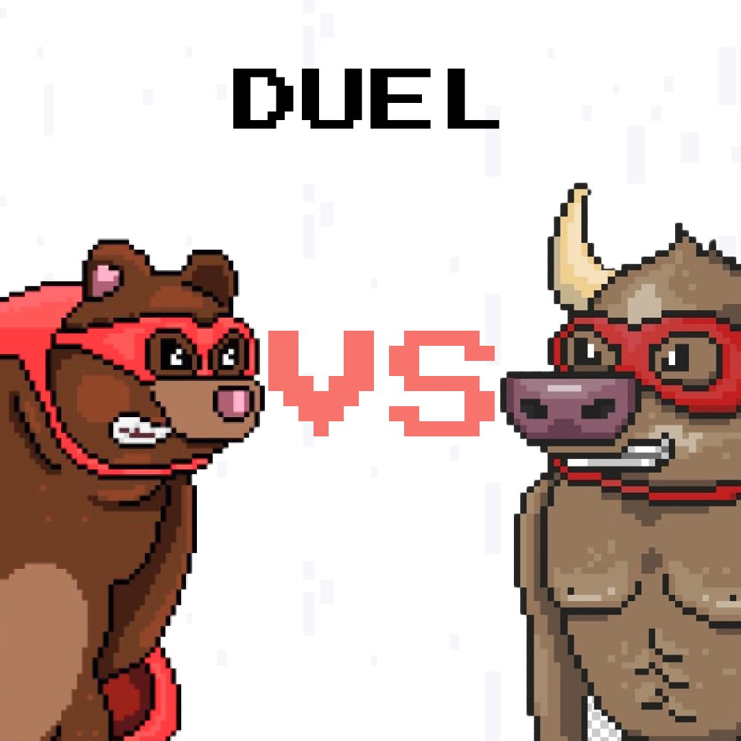 GAME MODES:

Duel

Develop your NFT character and fight live opponents in duel mode!

Place your bets before the race - the winner gets 180% of the stake, and the loser goes to train to beat a new opponent!