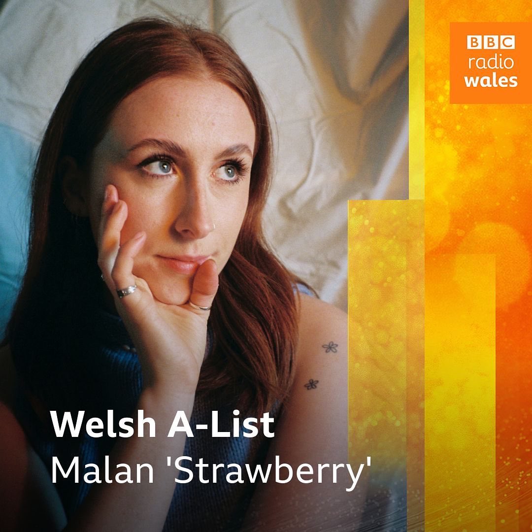 malanfon's tweet photo. Thank u @BBCRadioWales for keeping Strawberry on your welsh A-list again this week🍓🤭 

Diolch mawr mawr i @BBCRadioWales am y gefnogaeth🍓❤️ https://t.co/qdUZ4rlN9Y