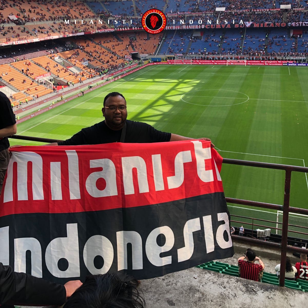 Enjoy Milan, Presiden Milanisti Indonesia <a href="/AllRival/">arrival</a> , Marshel, dll 

Forza Milan! 

#KitaMilanisti🇮🇩 #MilanistiIndonesia #ACMilan #milanatalanta #f19htforscudeto🔴⚫
