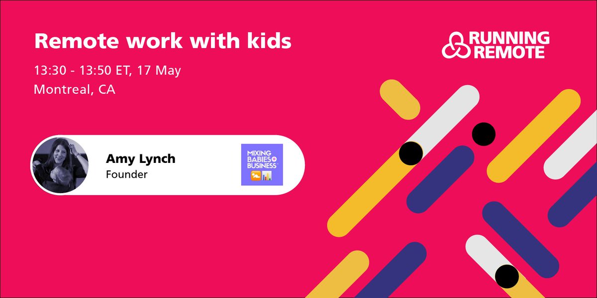 Speaking about #remoteworkwithkids in MTL this week while babywearing my 4-month-old. 🚼📊
First overnight trip in a while...I may be the only speaker packing a noise machine and baby soap. And heaps of outfits (not for me)!
#BYOBaby #parenthood #travelwithkids #remotework