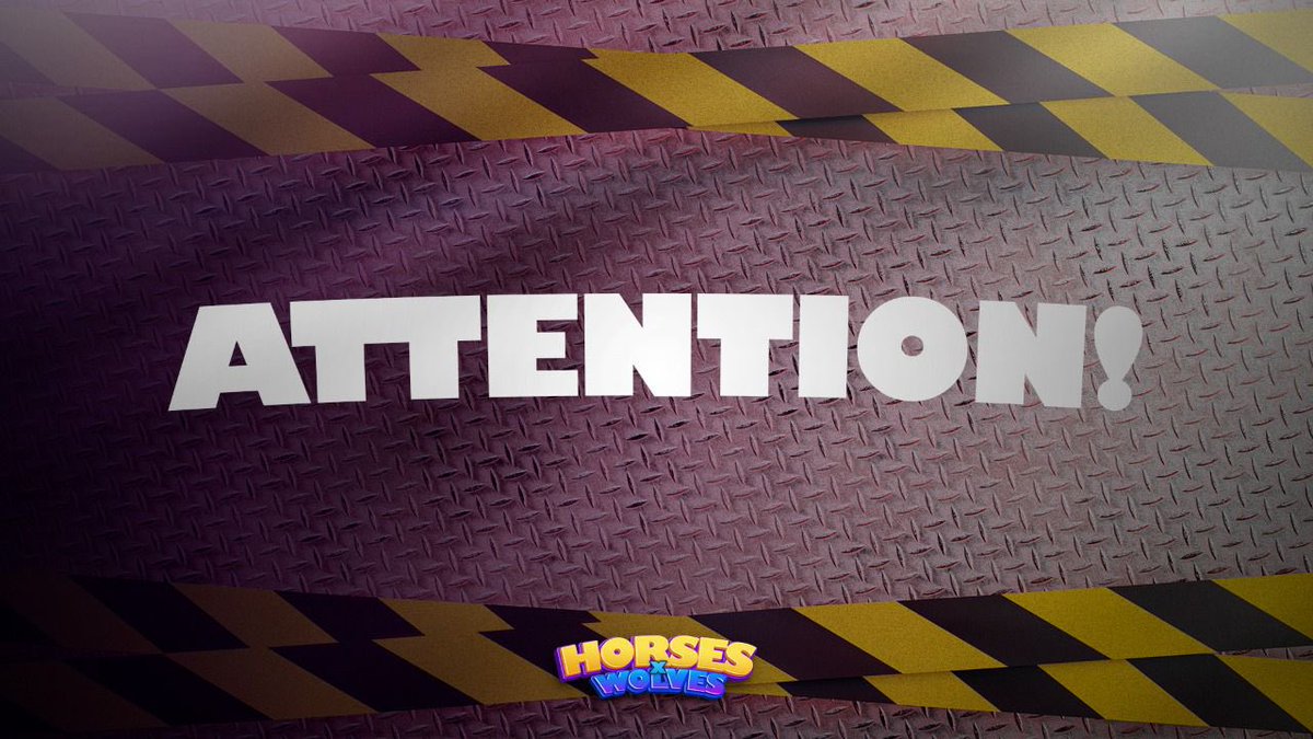 HorsesxWolves's tweet image. 🚨🚨🚨
Farm 2.0 as planned would start today, we've postponed the release until tomorrow at 20:00 UTC! 

Wait for many news to come!!

#tomorrow #farm2 #gamenft