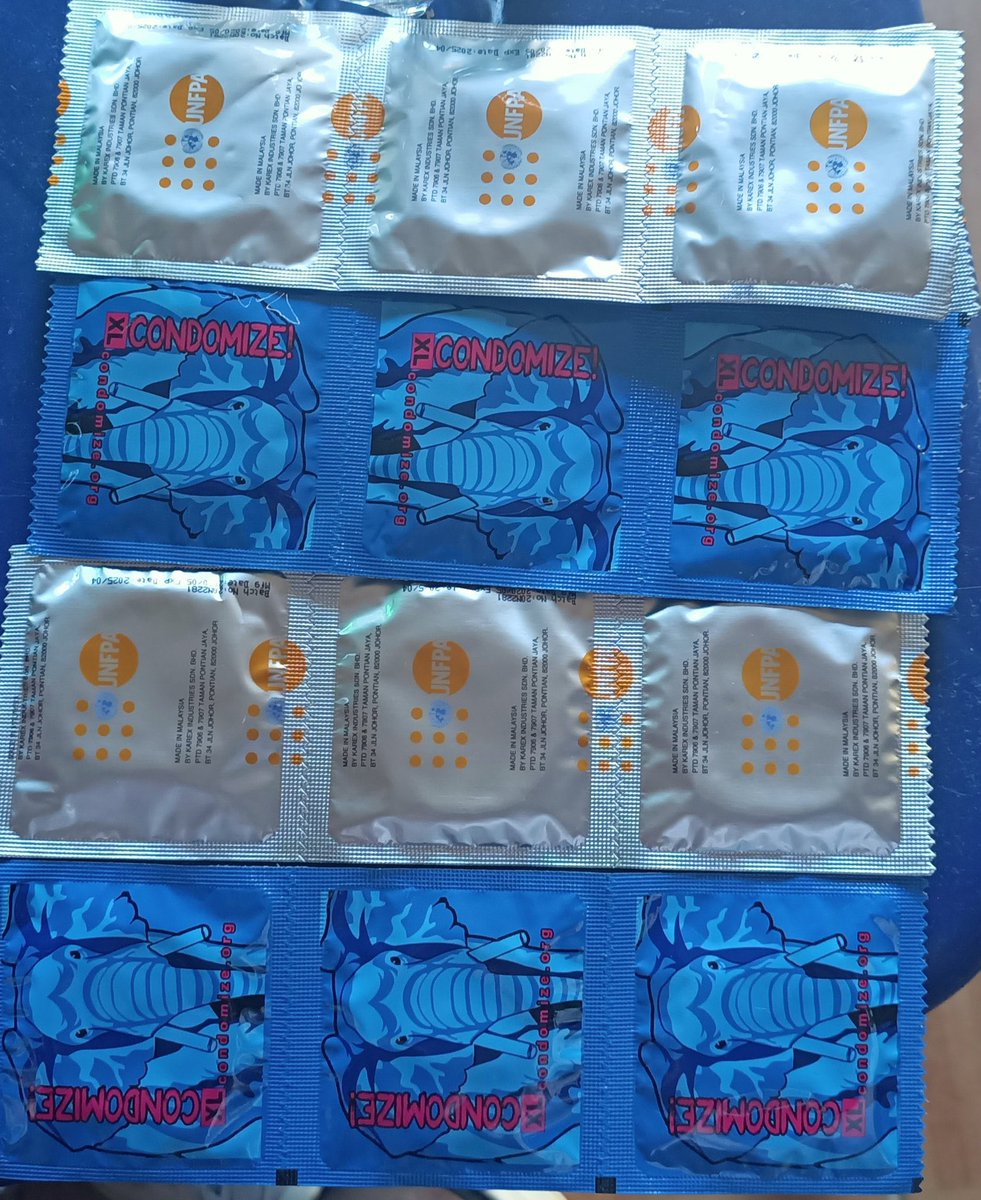 EunicePikyiko's tweet photo. Condomize and Don't Compromize!!!
DM @IamDataGordon, Me or any of Condomize Ambassadors for free condoms & emergency contraceptive pills.
#Condomize #DontCompromize #TestB4UTaste
#Lettheweathernotconfuseyou https://t.co/JF9mtoAcIW