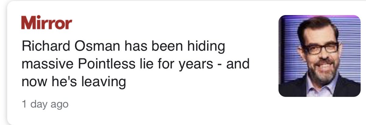 richardosman's tweet photo. This 'lie', believe it or not, is that the computer on my desk is switched off. Something we've joked about pretty much every day for 12 years. https://t.co/eFrM9Zb1Mn