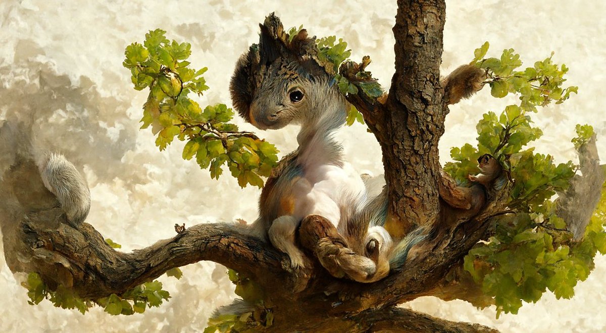 kpimmel's tweet photo. Ceci n’est pas un squirrel #badAIart https://t.co/bGmNOl1BN3