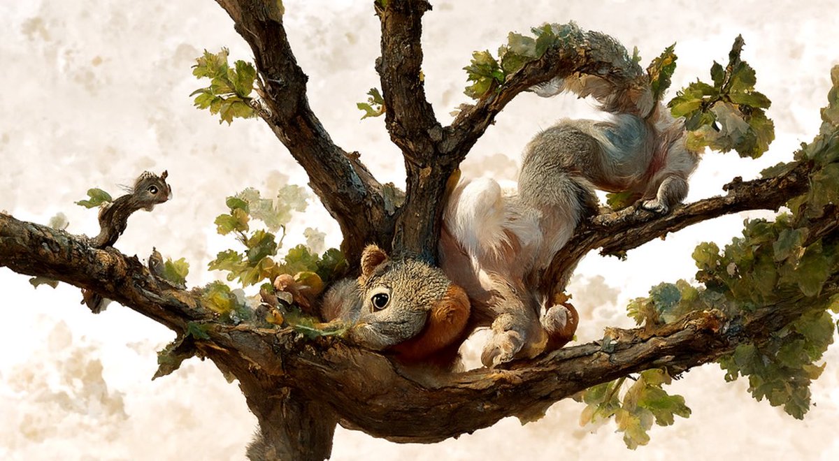 kpimmel's tweet photo. Ceci n’est pas un squirrel #badAIart https://t.co/bGmNOl1BN3