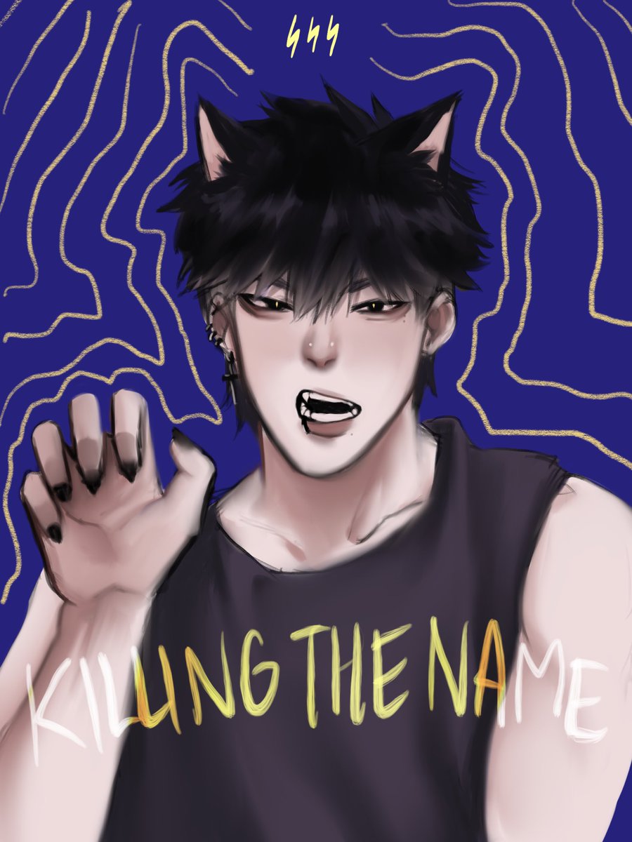 Jub_MYU's tweet photo. (ผปค.คัมแบคมาแบบเลทๆ ฮื่อ🥹 ก้เลยวาดแงวมาลงซะหน่อยไถ่โทษที่หายไปนาน🐈‍⬛) https://t.co/06aiTtHSFI