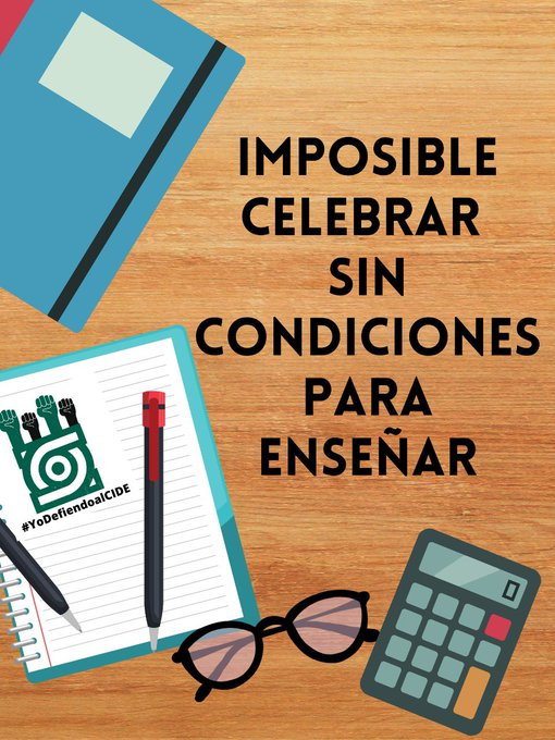 sipacide's tweet photo. Llegamos al #15Mayo sin que las y los profesores reciban sus pagos por docencia en tiempo y forma, acumulando un retraso de 3 meses.

El @SIPACIDE exige el cumplimiento de las obligaciones contractuales del @CIDE_MX  y @Conacyt_MX.

#YoDefiendoalCIDE https://t.co/95RVDOGrjK