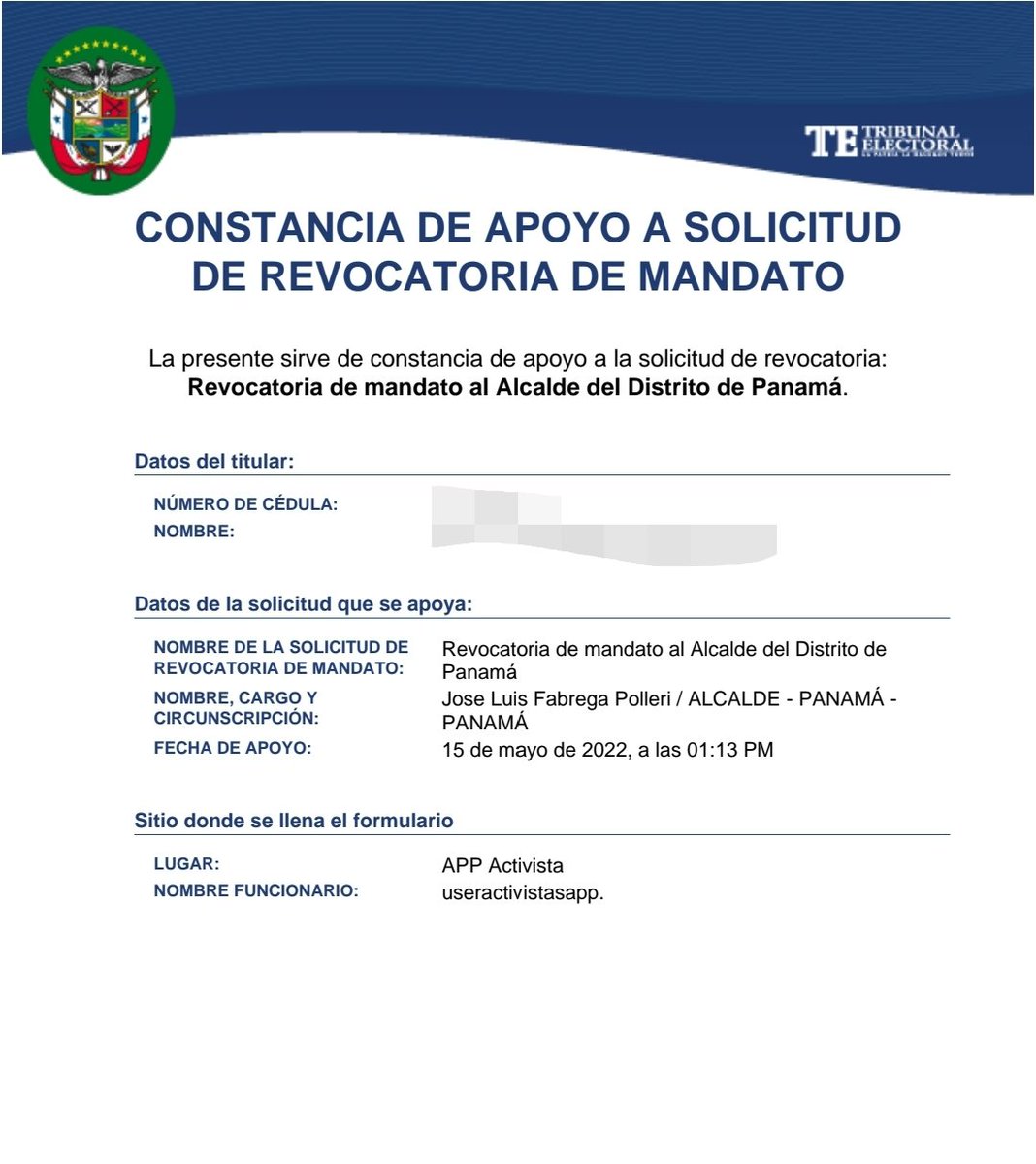 R_RuizDiaz's tweet photo. Seguimos sumando firmas y el @tepanama se mantiene en no volver a colocar la numeracion que quitaron. @fgelectoral se necesita inspección al sistema digital. https://t.co/POPRkmtWzo