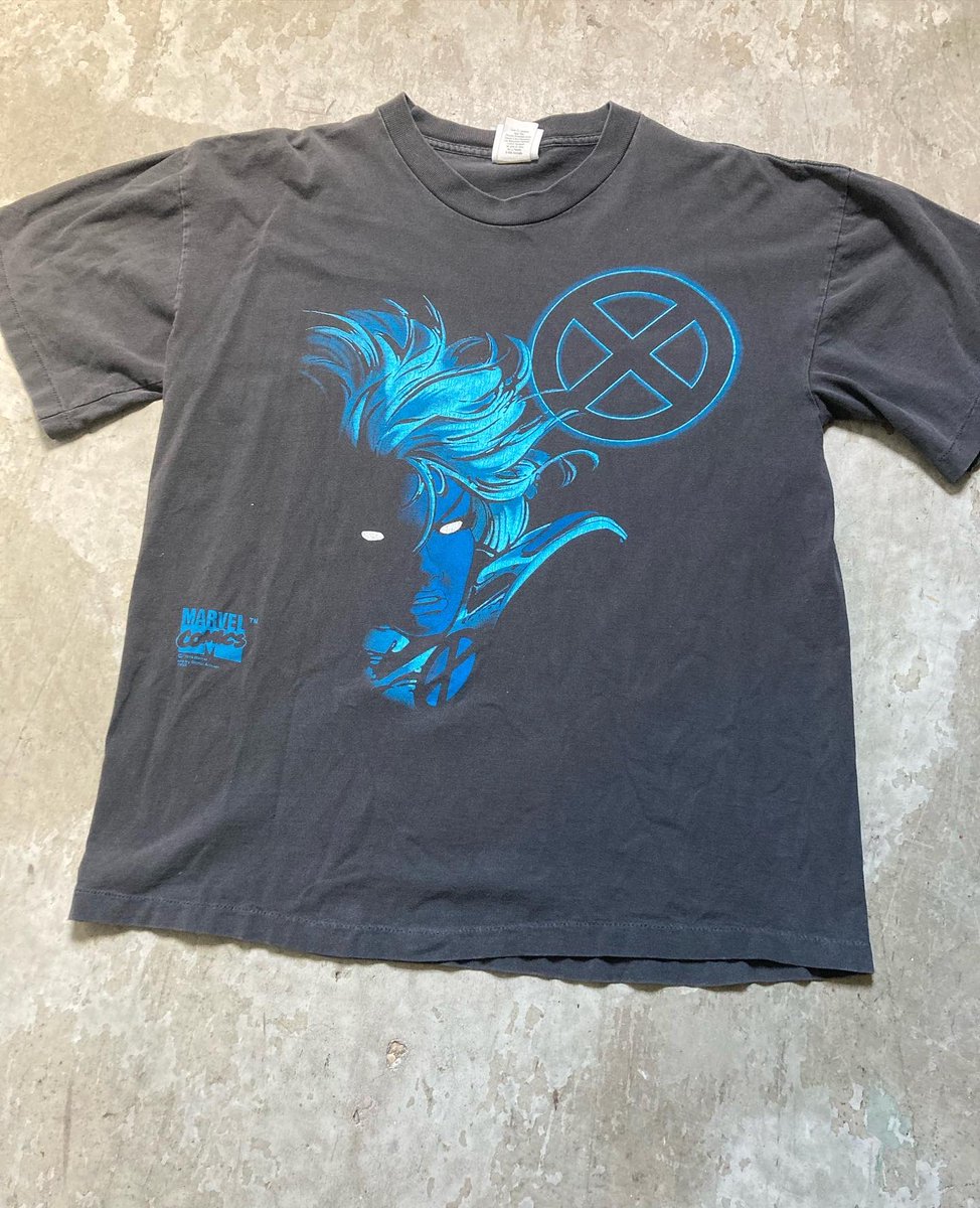 ROY1994's tweet photo. Original 1994 X-Men Storm shirt ❌SOLD❌ https://t.co/5vPmKe5u7c