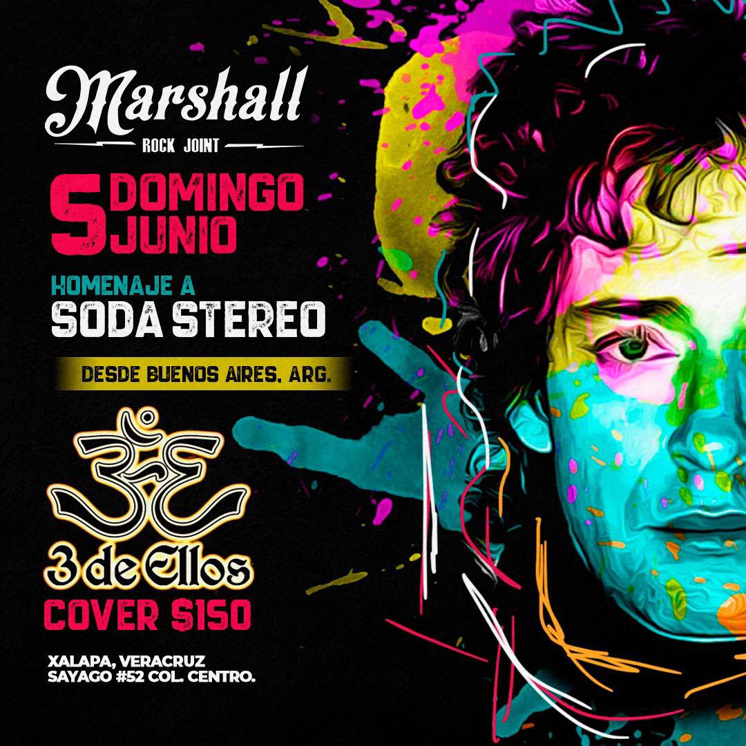 3deellos's tweet photo. 🔥 5 de Junio #Xalapa 🔥 
⚠️ Cupo Limitado ⚠️ Venta de boletos en @marshallrockjoint de miércoles a domingo a partir de las 3:00pm

#3deEllos #México #Tour #xalapaenríquez #xalapaveracruz #xalapacity #xalapacentro #xalapaenriquez #xalapaver #xalapa_fotografia #sodastereo #cerati https://t.co/1g3Bw0Wh4m