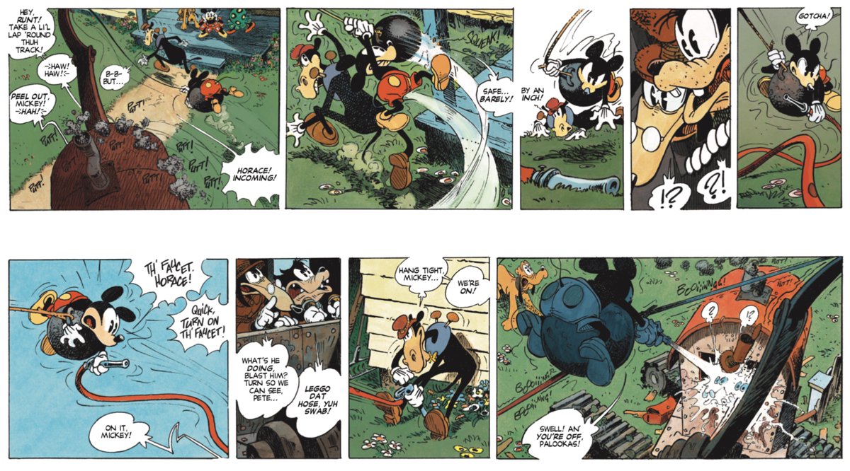 Omigosh! @Fantagraphics presents Régis Loisel's Mickey Mouse in